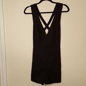 Wetseal short and strappy romper sz. M